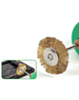 LANRUI Copper Brush Used with a Hand Drill for Glue Removal (3.0 Size / 5 Pcs) (Only Ground Shipping)