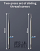 LANRUI U8S Alloy Armor-Piercing Drill Bit With Slip-Resistant Teeth (2 Pcs / Set)