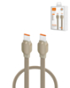 LDNIO PD LC211C USSB C-C Fast Charging Data Cable (3ft) (65W) (TITANIUM GOLD) (Only Ground Shipping)