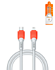 LDNIO LC602 USB C-L Non-MFI Charging Cable (ORANGE) (6ft) (30W) (Only Ground Shipping)