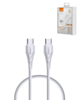 LDNIO LC611C PD USB C-C Fast Charging Data Cable (WHITE) (3ft) (65W) (Only Ground Shipping)