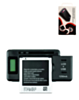 Universal Cell Phone Battery Charger with USB Output (Only Ground Shipping)