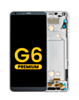 LCD Assembly with Frame for LG G6 (H870) (ICE PLATINUM / SILVER) (Premium)