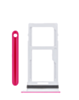 LG G7 ThinQ Sim Card Tray (RED)