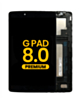 LCD Assembly without Frame for LG G Pad 8.0 (V480 / V485 / V490) (BLACK) (Premium)