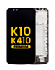 LCD Assembly with Frame for LG K10 (K410 / 2016) (BLACK) (Premium)