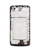 LCD Assembly with Frame for LG K10 (K410 / 2016) (BLACK) (Premium)