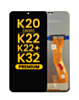 LCD Assembly without Frame for LG K20 (2020) / K22 / K22 Plus (K220) / K32 (BLACK) (Premium)