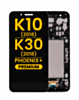 LCD Assembly with Frame for LG K30 / K10 (2018) / Phoenix Plus (BLACK) (Premium)