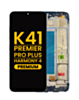 LCD Assembly with Frame for LG K41 / Premier Pro Plus / Harmony 4 (BLACK) (Premium)