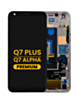 LCD Assembly with Frame for LG Q7+ / Q7 Alpha (LMQ610) (SILVER) (Premium)