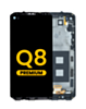 LCD Assembly with Frame for LG Q8 (H970) (BLACK) (Premium)