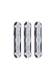 Hard Buttons (Power / Volume) for LG Stylo 7 (Silver) (3 Piece Set)