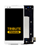 LCD Assembly with Frame for LG Tribute (LS676) (WHITE) (Premium)