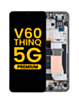 OLED Assembly with Frame for LG V60 ThinQ 5G UW (V605) (Not Compatible with Verizon UW Model) (BLACK) (Premium)