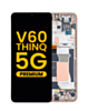OLED Assembly with Frame for LG V60 ThinQ 5G UW (V605) (Not Compatible with Verizon UW Model) (GOLD) (Premium)