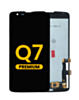 LCD Assembly without Frame for LG Q7 (X210G / 2016) (BLACK) (Premium)