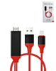 Display 2in1 Cable for HDMI & USB-A (HDTV / Charging & Data) (3ft) (Only Ground Shipping)