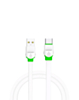 LDNIO LS33 USB A-C Cable for Quick Charge and Data Transfer (6ft) (12W) (WHITE) (Only Ground Shipping)