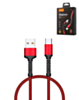 LDNIO LS63 USB A-C Braided Charging Data Cable (RED) (3ft) (12W) (Only Ground Shipping)