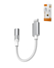 LDNIO LSY80i Lightning to AUX Female Audio Adapter / (WHITE) (Only Ground Shipping)