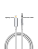 LDNIO LSY82i Lightning to AUX Audio Adapter (6ft) (WHITE) (Only Ground Shipping)