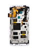 LCD Assembly with Frame for Motorola Moto X2 (XT1092) (WHITE) (Premium)