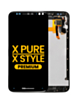 LCD Assembly with Frame for Motorola Moto X Pure (XT1575) / X Style (XT1570) (BLACK) (Premium)