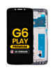 LCD Assembly with Frame for Motorola Moto G6 Play (XT1922-6-7-9) (US Version) (BLACK) (Premium)