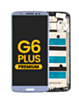 LCD Assembly with Frame for Motorola Moto G6 Plus (XT1926) (BLUE) (Premium)