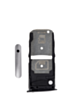 Sim Card Tray for Motorola Moto Z4 (1980) (SILVER)