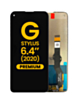 LCD Assembly without Frame for Motorola G Stylus (XT2043) (BLACK) (Premium)