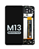 LCD Assembly with Frame for Galaxy M13 4G (M135 / 2022) (Service Pack)