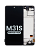 LCD Assembly with Frame for Galaxy M31s (M317 / 2020) (Service Pack)