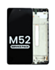 OLED Assembly with Frame for Galaxy M52 5G (M526 / 2021) (BLACK) (Service Pack)