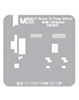 MaAnt IC Protection BGA Reballing Stencil for iPhone 11 / 11 Pro / 11 PM / 12 / 12 Pro (Not Returnable)