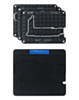 MaAnt 0.12mm Motherboard Middle Layer BGA Reballing Stencil Platform Set for iPhone 12 / 12 Mini / 12P / 12 PM
