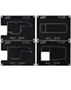 MaAnt 0.12mm Motherboard Middle Layer BGA Reballing Stencil Platform Set for iPhone X to 15 Pro Max (Only Ground Shipping)