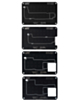 MaAnt 0.12mm Motherboard Middle Layer BGA Reballing Stencil Platform Set for iPhone X to 15 Pro Max (Only Ground Shipping)