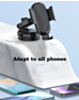 LDNIO MW21 Wireless Charging Dasboard Car Mount (15W) (Only Ground Shipping)