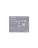 Stock up on the MaAnt square hole 0.12mm BGA reballing stencil for iPhone 8, 8P, and X. This item is not returnable.