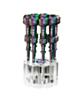 MECHANIC R10 Double Bearing 360 Degree 9-hole Crystal Storage Storage (Not Returnable) (Only Ground Shipping)