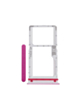 Sim Card Tray for Motorola Moto G37 Power (XT2625 / 2026) (FUCHSIA RED)