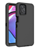 heavy Duty Case for Moto G Power 5G (2023) (BLACK) (Only Ground Shipping)