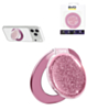 EVO CrystalRing Magnetic Glitter Phone Grip Stand Compatible with Wireless Charging (PINK) (Only Ground Shipping)