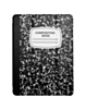 Old Style Notebook Design Case - Composition Book for iPad Mini 6 / 7 (A17 Pro) (Only Ground Shipping)
