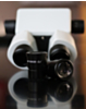 0.7-4.5x Trinocular Industrial Stereo Microscope with LED Lights and WF10X/20 Widefield Eyepieces (Only Ground Shipping)