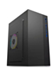 Custom Tower PC Case with Large Cooling Fan (BLACK) (300*165*380MM) (Only Ground Shipping)
