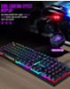 RGB Full Size Gaming Keyboard with Multimedia Keys (T20) (Only Ground Shipping)