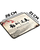 Cherry Blossom Locked-Edge Mouse Pad (26x21cm) (2mm Thickness) (Only Ground Shipping)